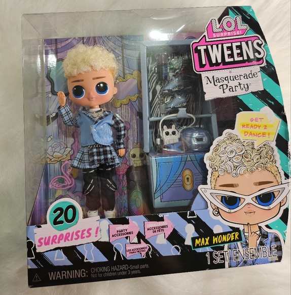 LOL Surprise Tweens Masquerade Party Max Wonder Fashion Doll 20 Surprises - NEW! - Picture 3 of 4